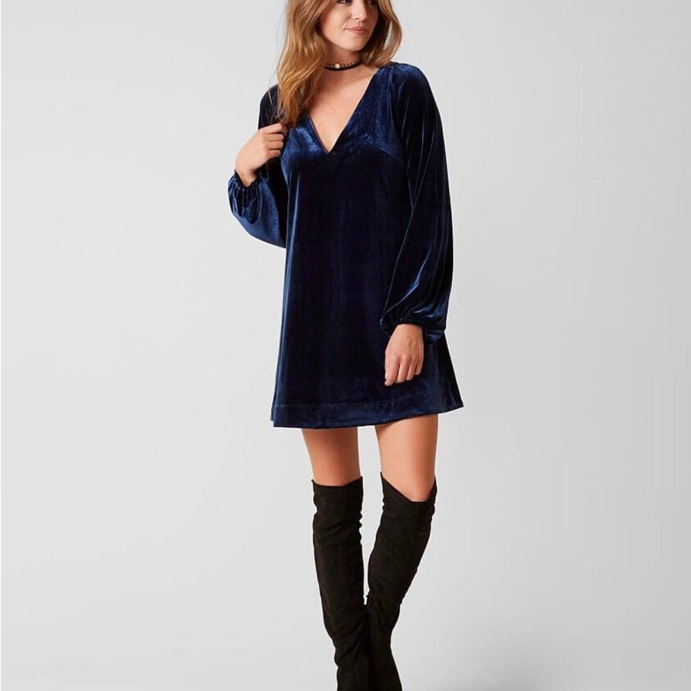 Free People Women's Large Fairy Whimsigoth Babydoll Misha Tunic Dress S